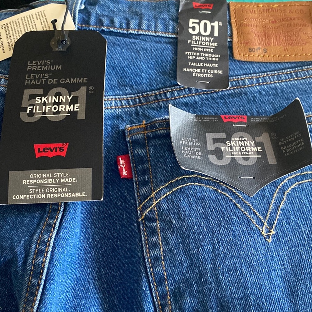NWT 501 Skinny Levi’s